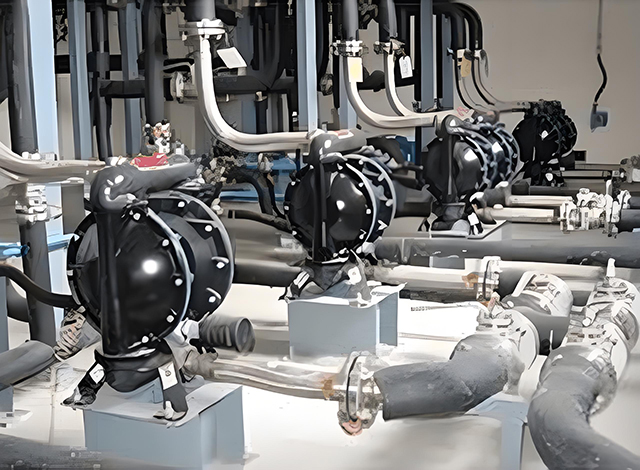 Giải pháp dòng RVE32 trên máy bơm màng