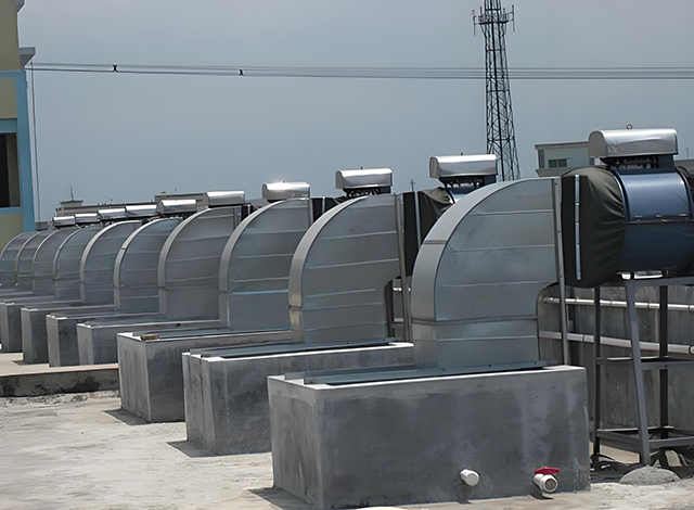 Ứng dụng dòng RVE32 trong hệ thống quạt nồi hơi