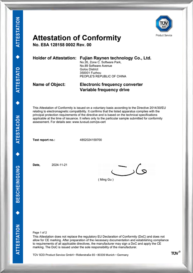 Chứng nhận sự phù hợp